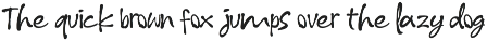 Self Written - Pen Writting font preview