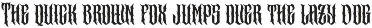 Violent Brave Brutalism Typeface font preview