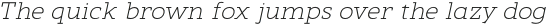 Nuga Extra Light Italic otf (200)