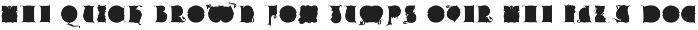 Bohemian medieval initials font preview