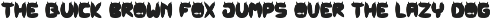 Monster Cubby Font font preview