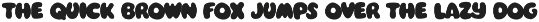 Ciao Bella - Bold Bubble Font font preview