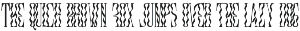 Technology Showcasing Font preview