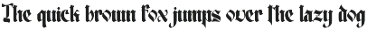 Dark North - Blackletter Font preview