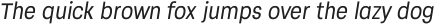 Soliden Condensed Oblique ttf (400)