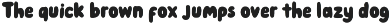 Cherries - A Rounded Bubble Font preview