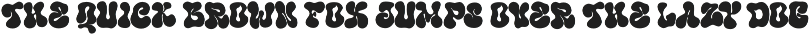 Frontier - A Retro Display Font preview