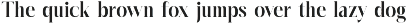 Glanity Modern Serif Font preview