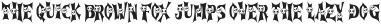 Cursed Gothic Skull otf (400) Sample