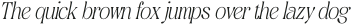 Quenza Italic otf (400)