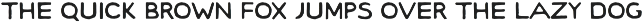 Woodrow I A Sans Serif Font font preview