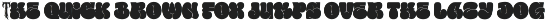 Bubble Core Graffiti Mix Metal Font font preview