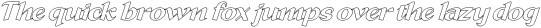 Gitky Outline Slant otf (400)