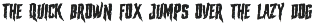 KISHINAN Modern Graffiti Brush Fon font preview