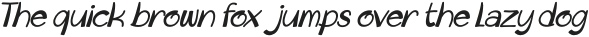 Carry Easter Italic otf (400) Sample