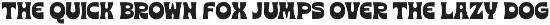Berlos Experimental Display Font preview