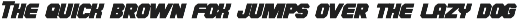 Speedster Font preview
