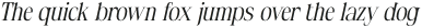 Dincy Italic otf (400)