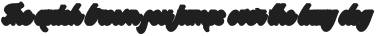 Hitterlove Extrude Regular otf (400)