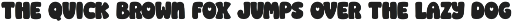 Sunday | Bubbly Font preview