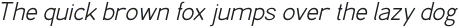Horizonia Thin Italic otf (100)