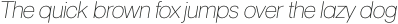 Active Uno ExtraLight Italic otf (200)