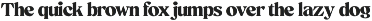 Beckenham Retro Serif font preview