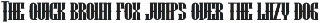 Brock Meraven Sport & Military Font preview