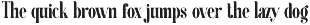 Cergian Elegant Ligature Serif Font preview