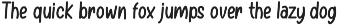 Rousrib Font preview