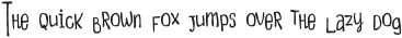 Nillottemlixs Cyrillic Script otf (400) Sample