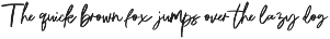 Hafine - Casual Brush font preview