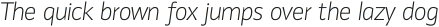 Identa Extra Light Italic otf (200)