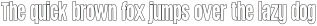 Godger Outline otf (400)