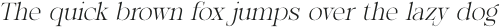 SplendorEscape-Italic otf (400)