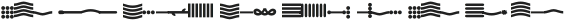 Confiteria Dingbats SemiBold otf (600)