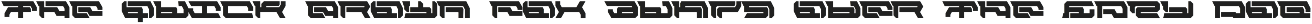Bizo - Techno Modern Font preview
