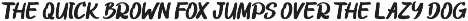 Rose Queen Clean Brush Font preview