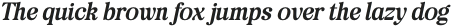 Rumelaz Gekinsa Italic otf (400)