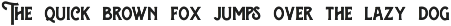 Esoterica an enigmatic serif font font preview