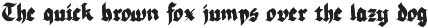 Dragon - Blackletter Font preview