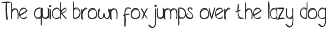 Orat-oret / Handwriting Font preview