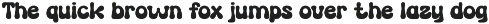 Puckyla - Bubble Display Font preview