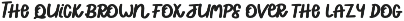 Moistruth - Fun Display Font preview