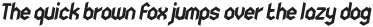 NODAMI Bold Italic otf (700)