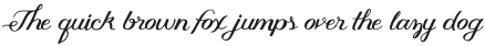 Thankful Script otf (400) Sample