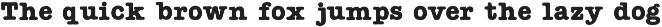 AMTW Typewriter Font preview
