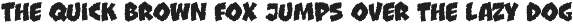 Clobberin' Time font preview