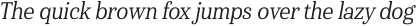 Haboro Serif Cond Regular It otf (400)