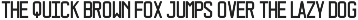 Strassenbahn font preview